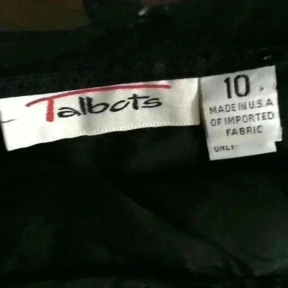Talbots black dress pants. 100% wool - Picture 7 of 7